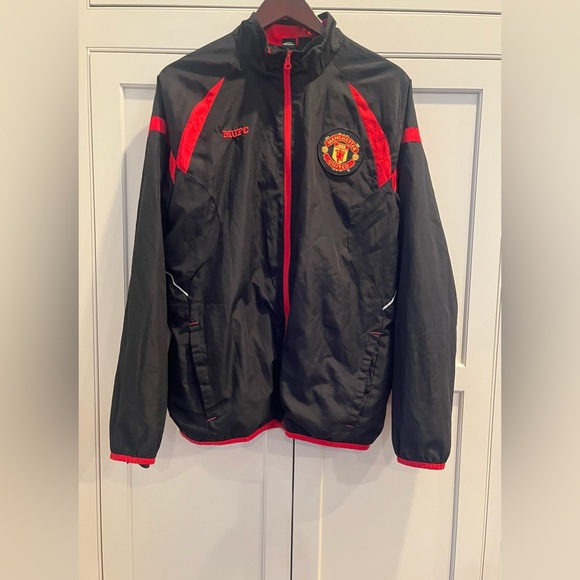 Manchester United Jacket Full Zip MUFC Soccer Football Official Adult Medium - Picture 1 of 11